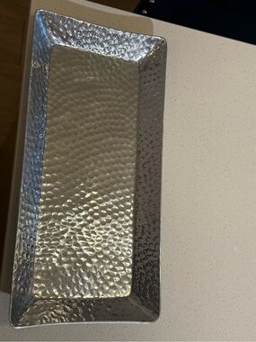 Threshold Metal Serving Tray